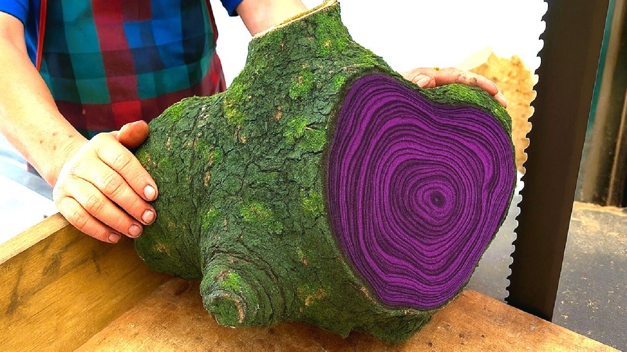 The Hidden Mystery Of A Forest God's Log - The Legend Of High End Artistic Woodwork