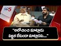 Chandrababu Naidu Speech in Assembly | Polavaram Projects Issue | Anil Kumar Yadav | TV5 News