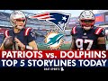 Patriots vs. Dolphins Preview: 5 Top Patriots Storylines To Watch For Tonight | AFC Playoff Picture