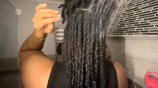 My Locs ~ I started these babies myself 🥹😌🥰