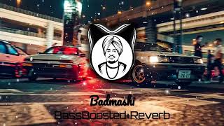 Badmashi - [ Extreme Bass Boosted ] - Sidhu Moose Wala |  Sharan Kaur