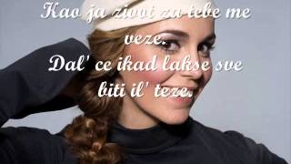 Video thumbnail of "Maya Sar Korake ti znam (lyrics/ tekst)"