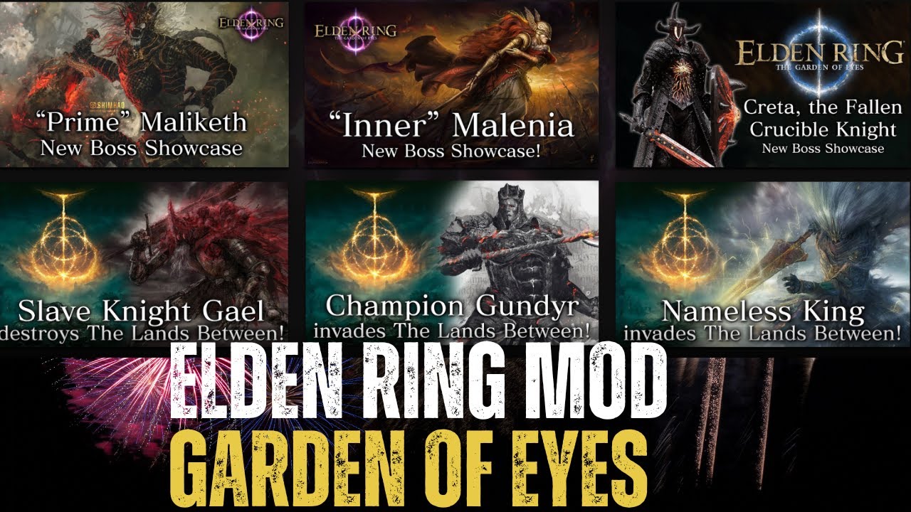 Elden Ring GARDEN OF EYES BESTE MOD? PART 01 YouTube
