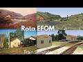 Rota EFOM Train simulator trecho da Usina de ilheús a estação de Padre Brito
