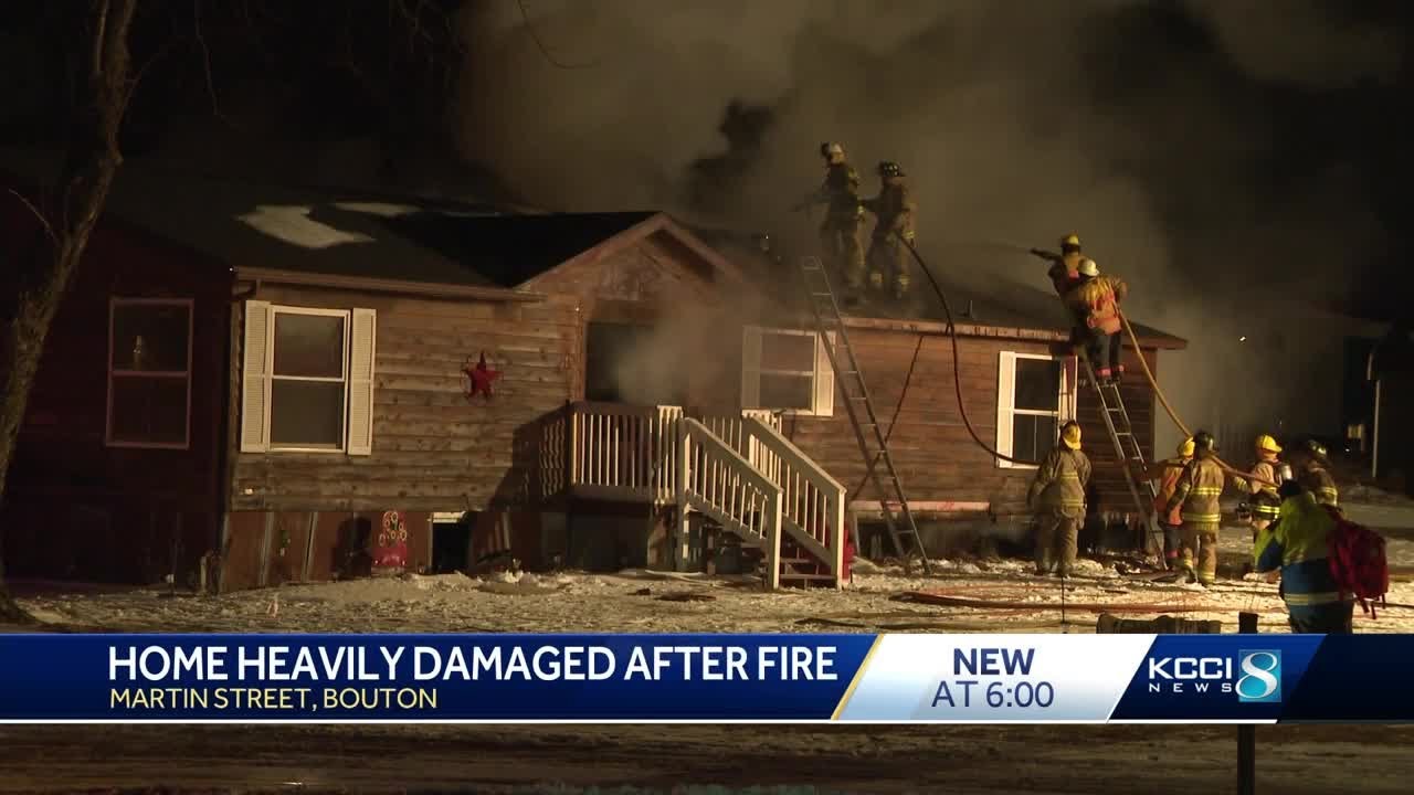 Dallas County home heavily damaged after fire - YouTube