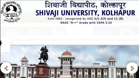 Online exams 2021-22 Important Information | Shivaji University Kolhapur |शिवाजी विद्यापीठ कोल्हापूर