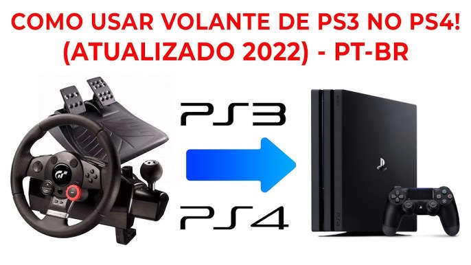 Volante g27 no PS4 funciona ??? - Adaptador Cross hair Reasnow Recomendo  2022 