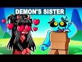 DEMON'S SISTER Has A Crush On Me..