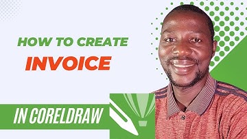 How to create an A5 size invoice in Coreldraw