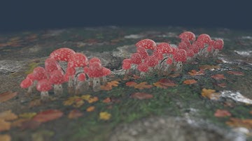 Trees in #blender 2.8 and Unreal engine 4