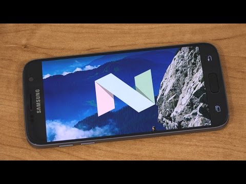 Samsung Galaxy S7 Android 7.0 Nougat Beta!