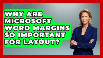 Why Are Microsoft Word Margins So Important For Layout? - Docs and Sheets Pro