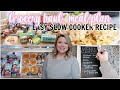 HUGE WEEKLY GROCERY HAUL + EASY MEAL PLAN | SIMPLE CROCKPOT RECIPE | WHAT'S FOR DINNER