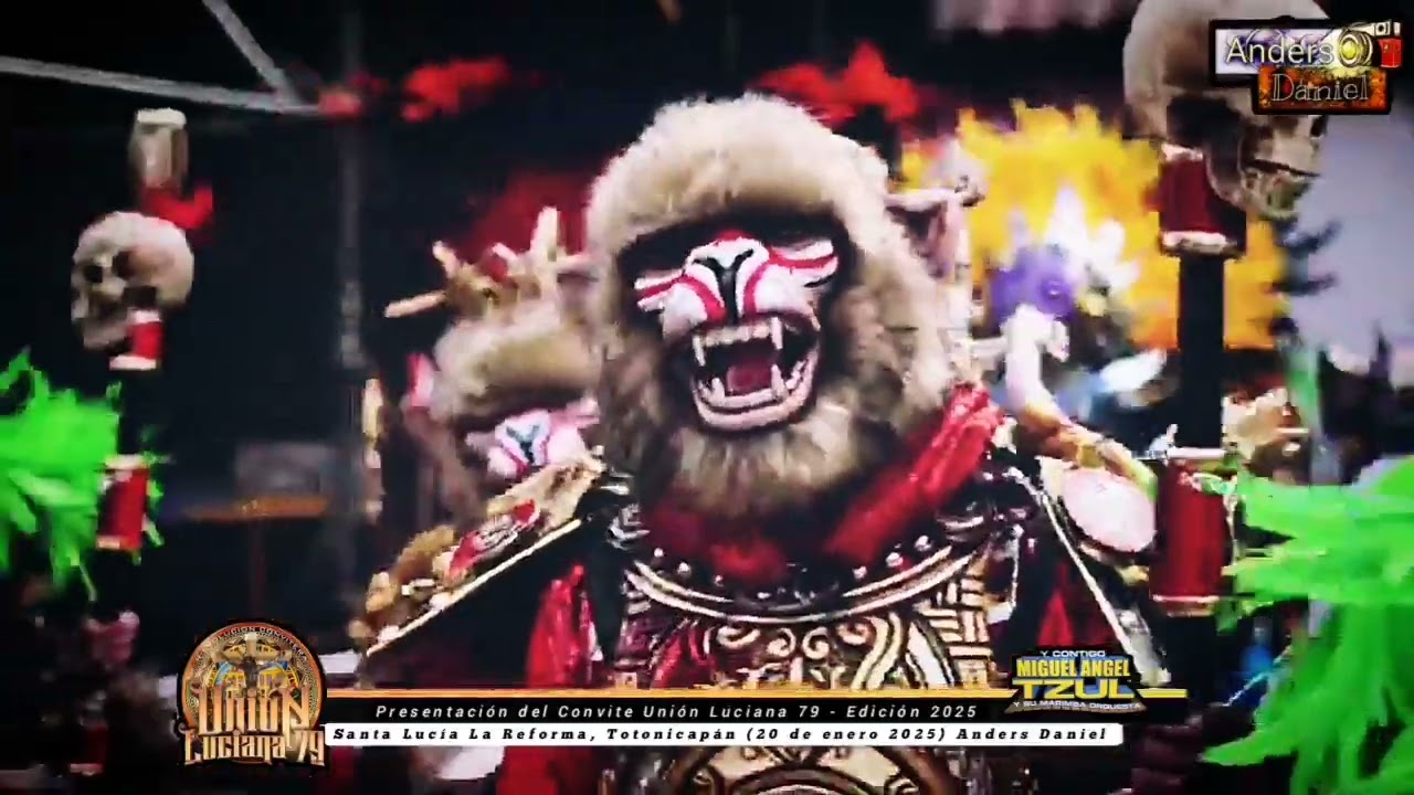 Miguel Angel Tzul y su Marimba Orquesta 1.ra Presentación del Convite Unión Luciana 79 Edición 2025