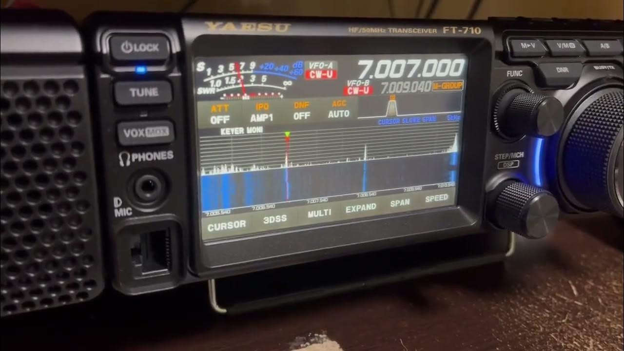YAESU FT710 YouTube