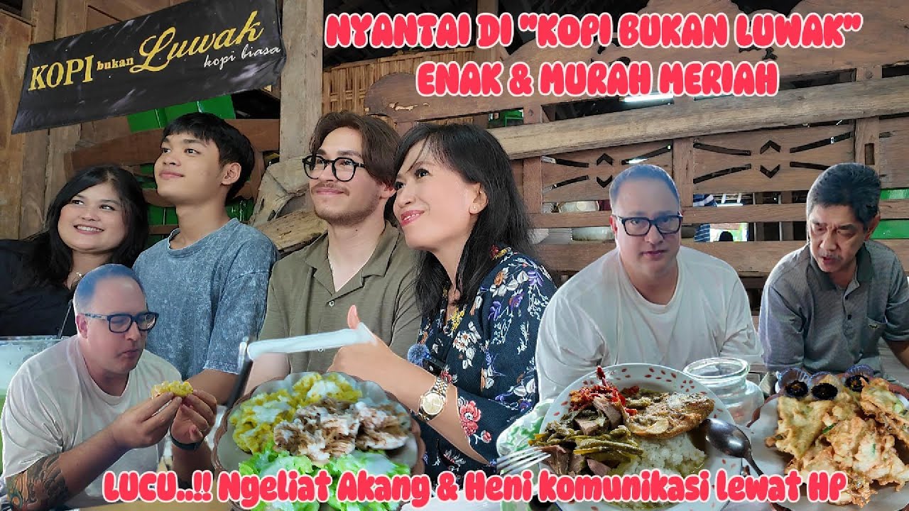 MURAH & ENAK‼️ DI KOPI BUKAN LUWAK JOGJA II ANAK BULE SUKA MAKAN CEMILAN TRADISIONAL😘