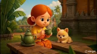 Bori's Mom's Bali Travel Vlog | Original Animation by YEON LAB