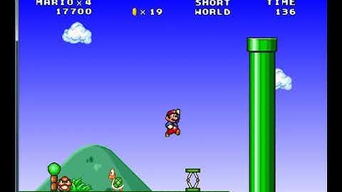 Mario Worker Remake v3.0 Short World Created By Mario Pro