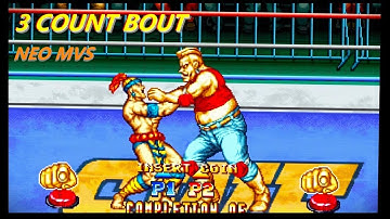 3 Count Bout / Fire Suplex - Attract Mode - NeoGeo MVS Arcade - SNK - 1080p60
