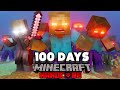 I Spent 100 Days in a Zombie Apocalypse in Minecraft... Here's What Happened