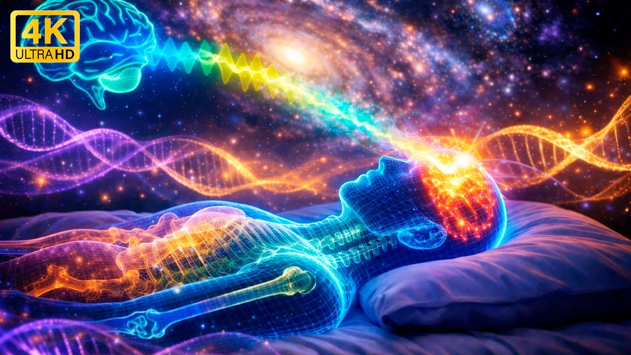432Hz + 528Hz + 741Hz | The DEEPEST Healing Sleep: Whole Body Regeneration, Relieve Stress #3