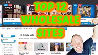 TOP 12 AMAZING Wholesale & Pallet Inventory Sites