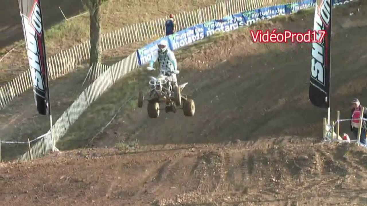 Essai Quad pour le championnat d'Europe de Quad Cross à Saint Jean d