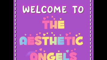 INTRODUCTION VIDEO🌸 | 🦋THE AESTHETIC ANGELS🦋 #theaestheticangels #introvideo #aesthetics #youtube