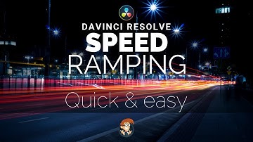 How to Speed Ramp in DaVinci Resolve - 5 Minute Friday #16