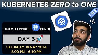 Kubernetes Zero to One Bootcamp in Hindi | Day 5 | ReplicaSets, Deployments, Production Strategies