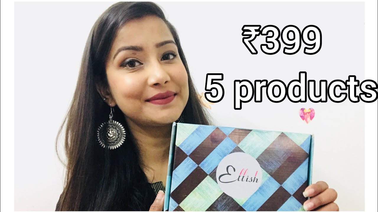 Ellish BOX ₹399 Only 5 products 😍 | Cherry’s World |