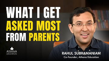 What is an IDEAL life at the age of 30? Ft. Rahul Subramaniam, Founder  @Athena_Education