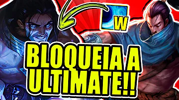 O que a parede do Yasuo não para?