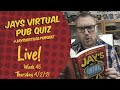 Virtual Pub Quiz, Live! Thursday 4th February