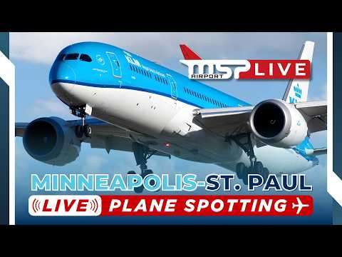 🔴 LIVE TWIN CITIES AIRPORT ACTION w/ CLOSE VIEWS! ✈ MSP AIRPORT ✈ 4/1/26
