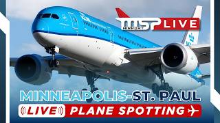 🔴 LIVE TWIN CITIES AIRPORT ACTION w/ CLOSE VIEWS! ✈ MSP AIRPORT ✈ 4/1/26
