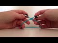 Stretch bracelet knot, DIY, demo, how to tie a knot for jewelry making