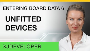Entering Board Data - Part 6 - Unfitted Devices