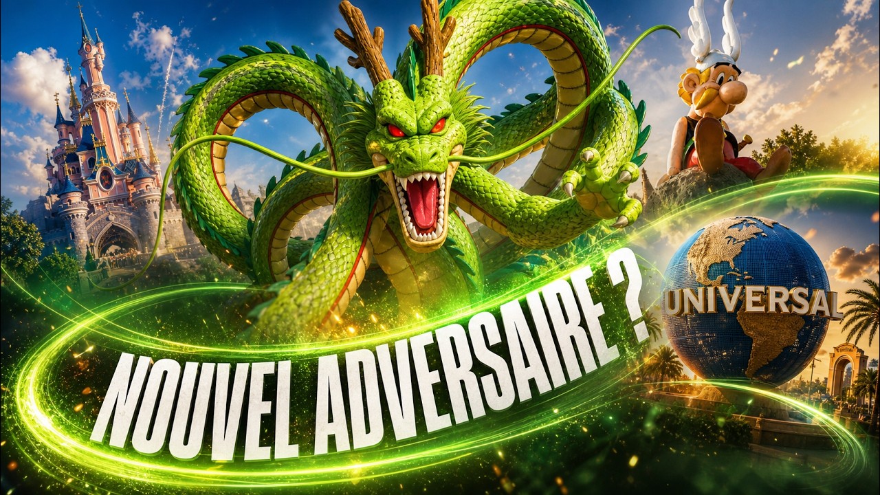 3 parcs d'attractions annoncés en France, dont un parc DRAGON BALL !