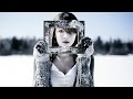 Amazing winter nature scenery with music. Winter natural landscapes HD video 1080p (melodic techno).