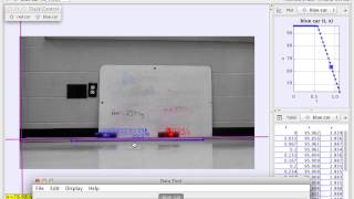 Collision Tutorial in Tracker Video