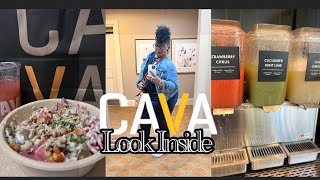 CAVA* FREE** Chipotle Could Never* Exclusive Footage*Vegan 🌱 Options #cava #vegan #atlanta #vlog