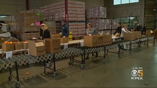 Food Banks Try To Prevent Contact, Contamination During Coronavirus Pandemic