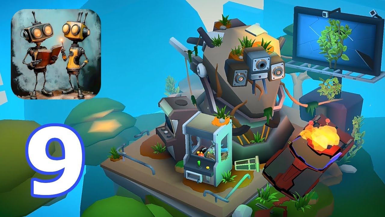 Tiny Robots: Portal Escape - GamePlay Android iOS Full HD Walkthrough - Dark Dimensions Part 9