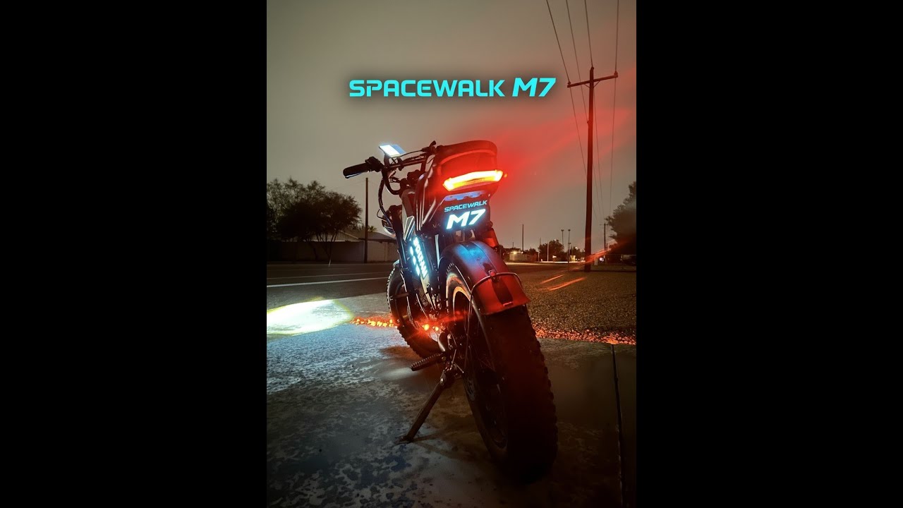 Spacewalk M7 morning ride in the rain. 