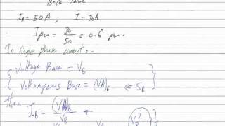 Power System Analysis (Lecture 1.2) Per unit system