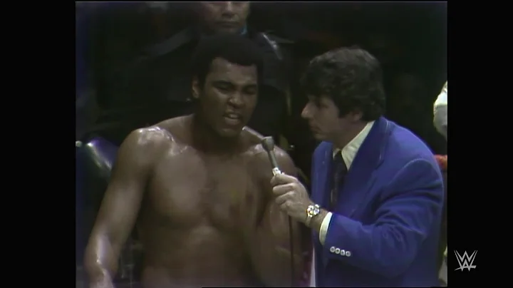 Muhammad Ali wise cracks with "Classy" Freddie Bla...