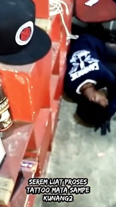 INILAH PROSES BUAT TATO MATA' JARUM NYA DI TUSUK KE MATANYA😭😭