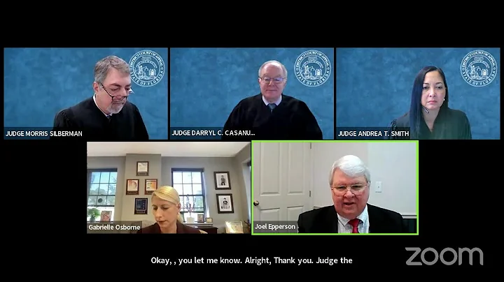 Second DCA Remote Oral Argument, Tuesday, May 10, ...