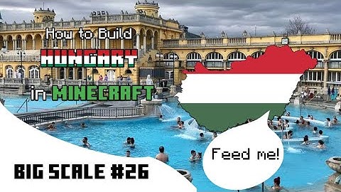 How to Build Hungary in Minecraft 🇭🇺